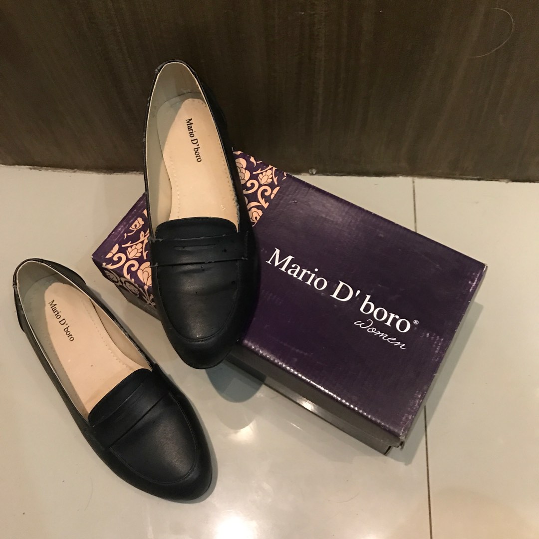 Mario d boro black shoes price outlet