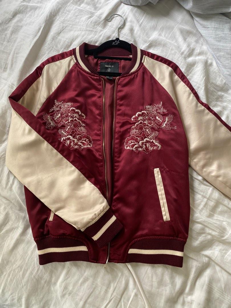 Oriental bomber jacket store