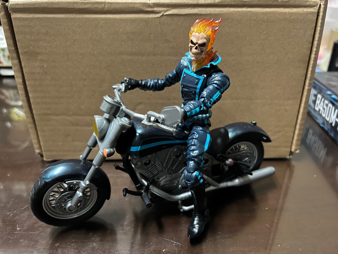 Ghost Rider Custom Mafex Marvel Legends Ghost Rider Custom, Hobbies & Toys, Toys & Games on ...