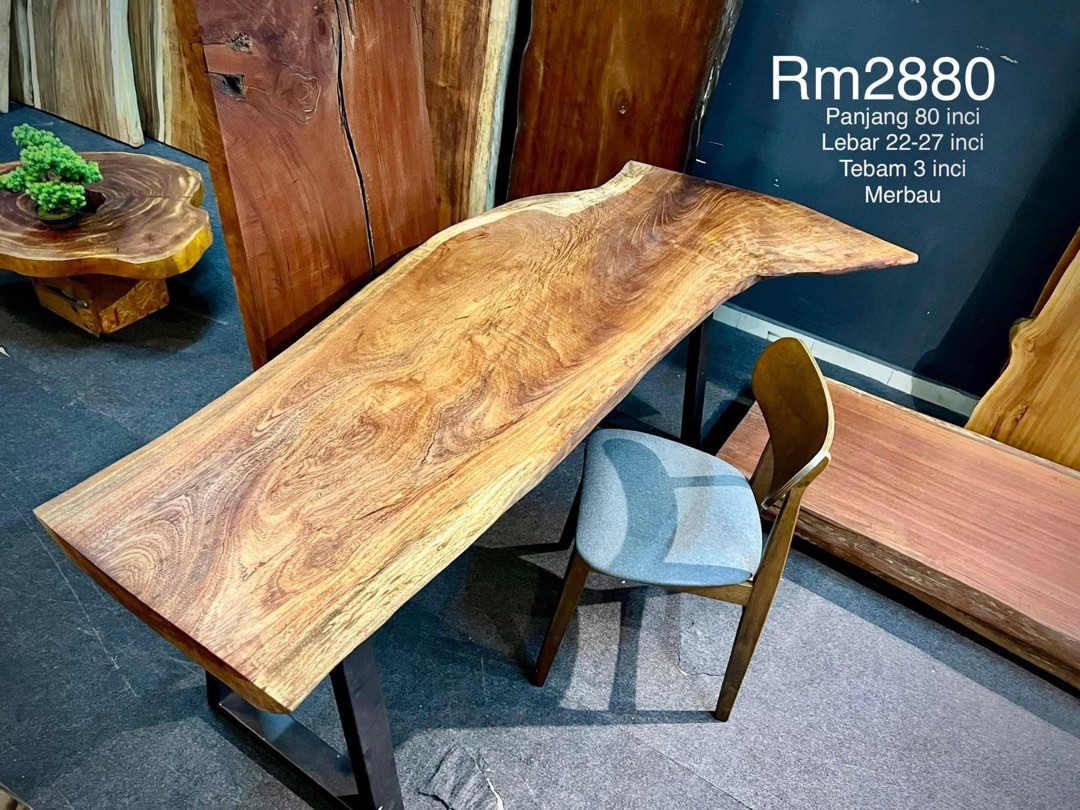 Merbau Table, Furniture & Home Living, Furniture, Tables & Sets on