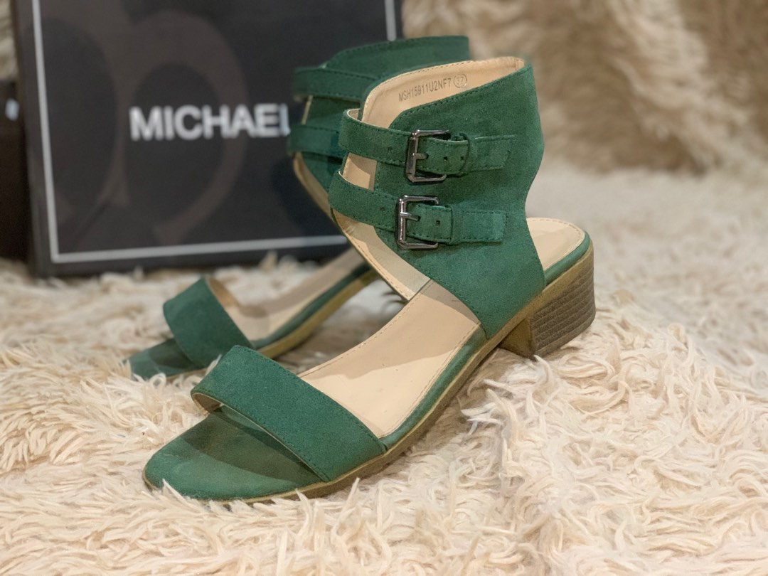 Michaela block heels, Women's Fashion, Footwear, Heels on Carousell