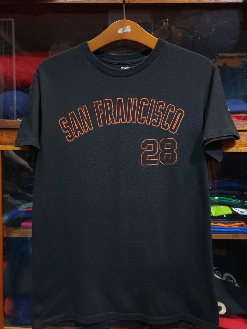 San Francisco Giants Baseball Player 27 V-neck T-shirt Size 