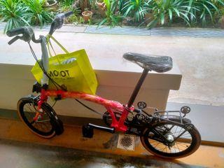 Brand New Mobot Royale Dragon Tri-Fold Foldable Bicycle
