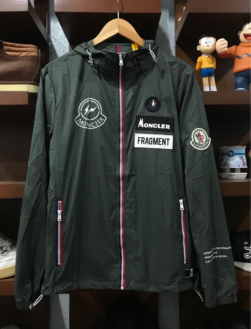 Moncler Fragment Windbreaker Men s Fashion Activewear on Carousell