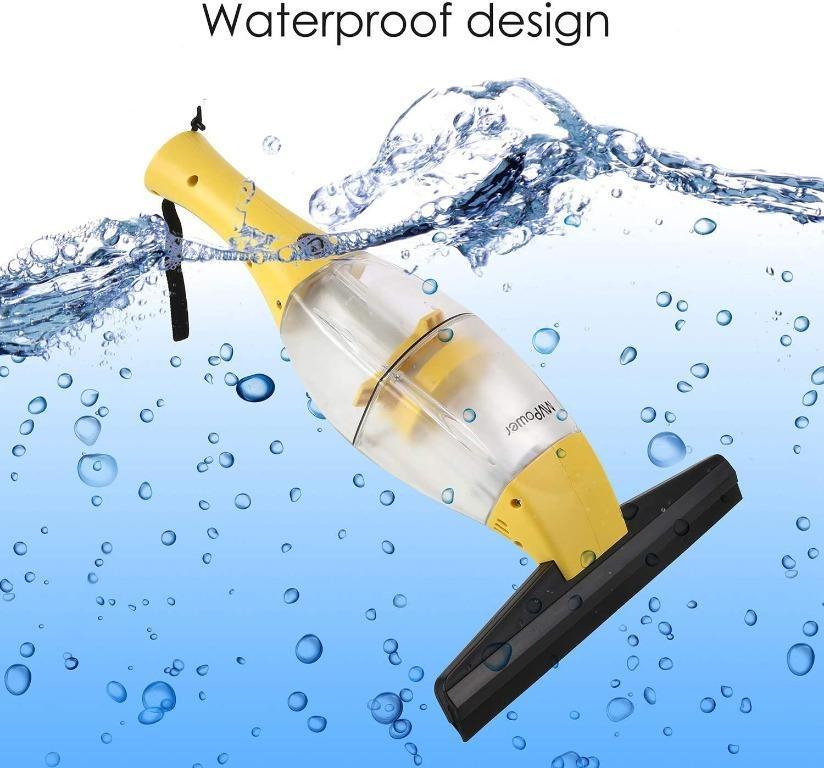 MVPower Window Vac, StreakFree 10W Telescopic Window Vacuum Cleaner