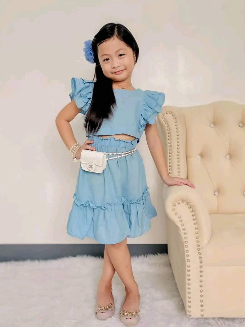 NATALIE SET (Category: Babies & Kids Fashion) located in Cainta. Submitted by agirlnamedkatkatII (Listing ID 1185742150, Image 1). Description: NATALIE SET P350.00 SIZE: 5-8 YEARS OLD FABRIC: COTTON LINEN FABRIC NOTE: PLEASE PROVIDE 2ND AND 3RD COLOR OPTION.