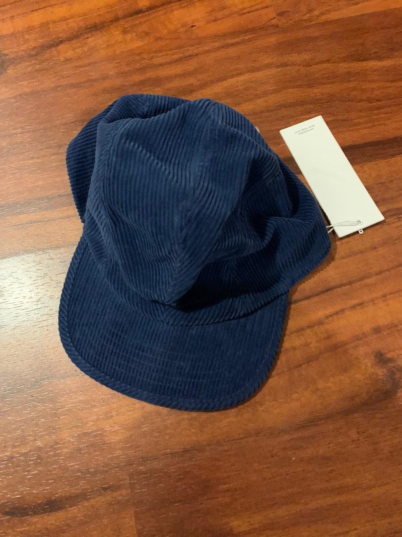 Navy blue corduroy cap by Saturdays New York City, Men's Fashion