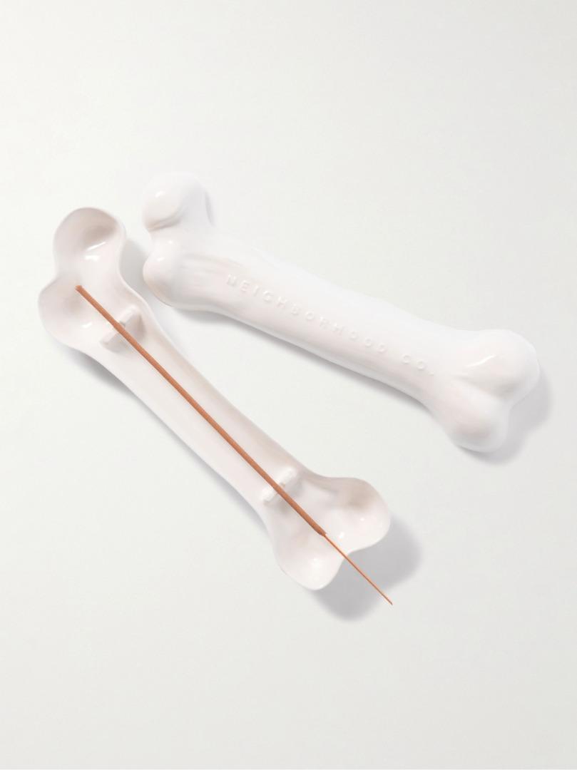 喫煙具・ライター NEIGHBORHOOD BONE PALO SANTO HOLDER Neighborhood Men's Bone Palo Santo Holder in Black Neighborhood