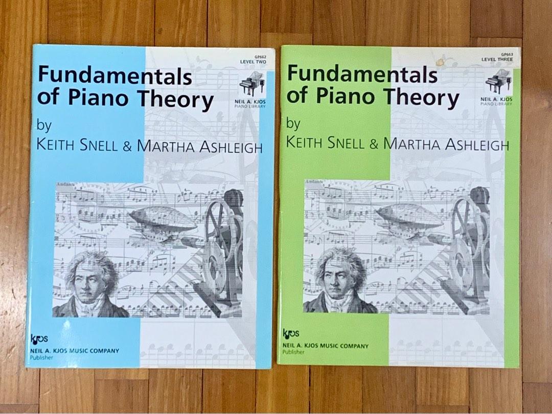 [NEW] Fundamentals of Piano Theory Level 2 & 3 by Keith Snell, Hobbies ...