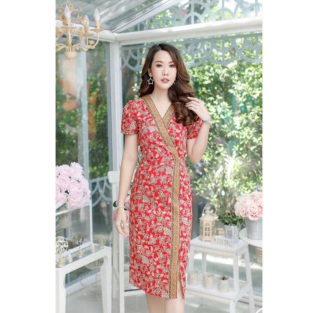 Batik dress outlet