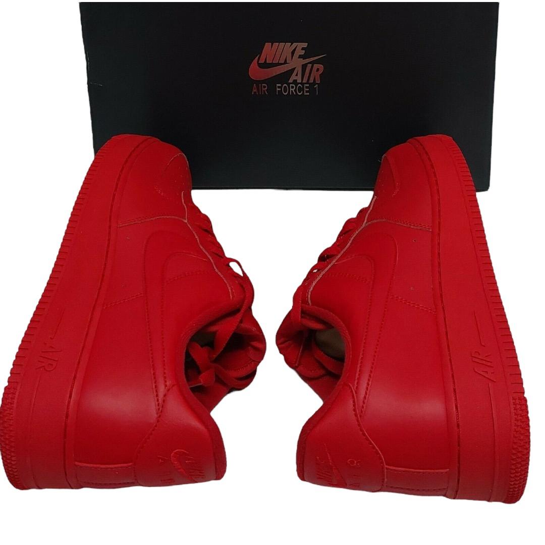 AUTHENTIC NIKE AIR FORCE 1 '07 LV8 University Red CW6999 600 Men size