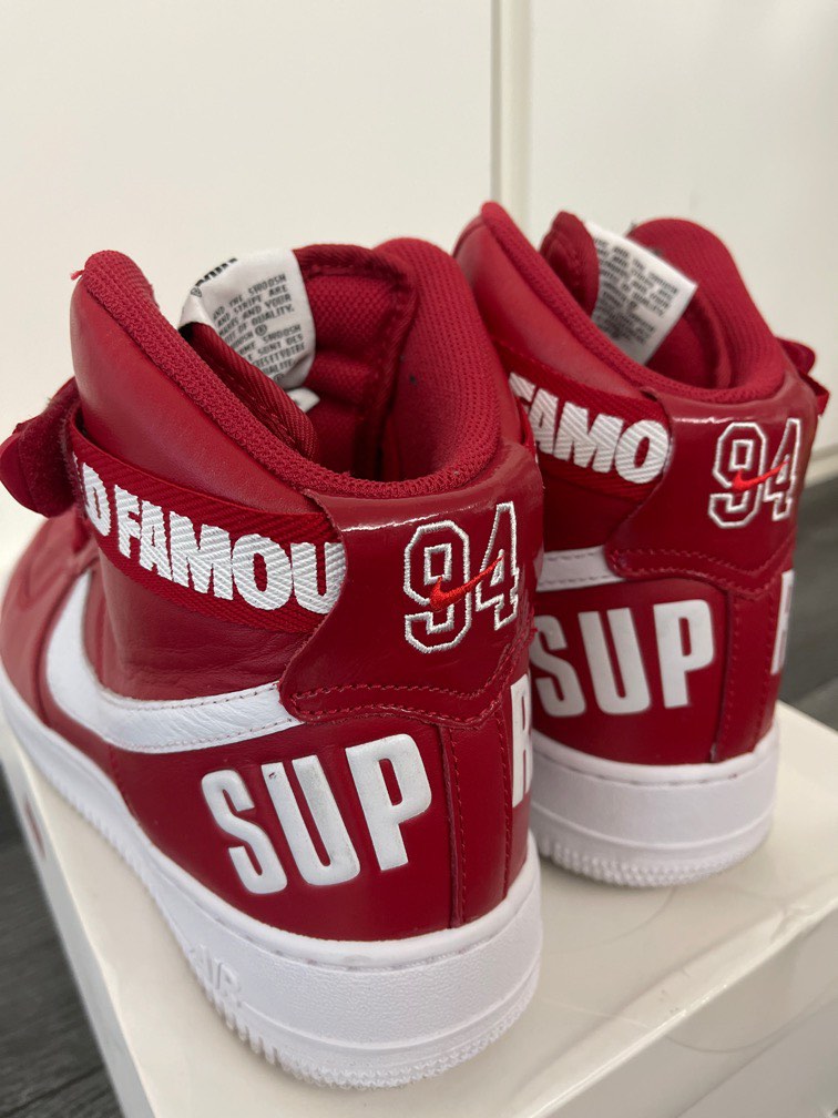 Nike Air Force 1 High Supreme SP Crossover World famous, 男