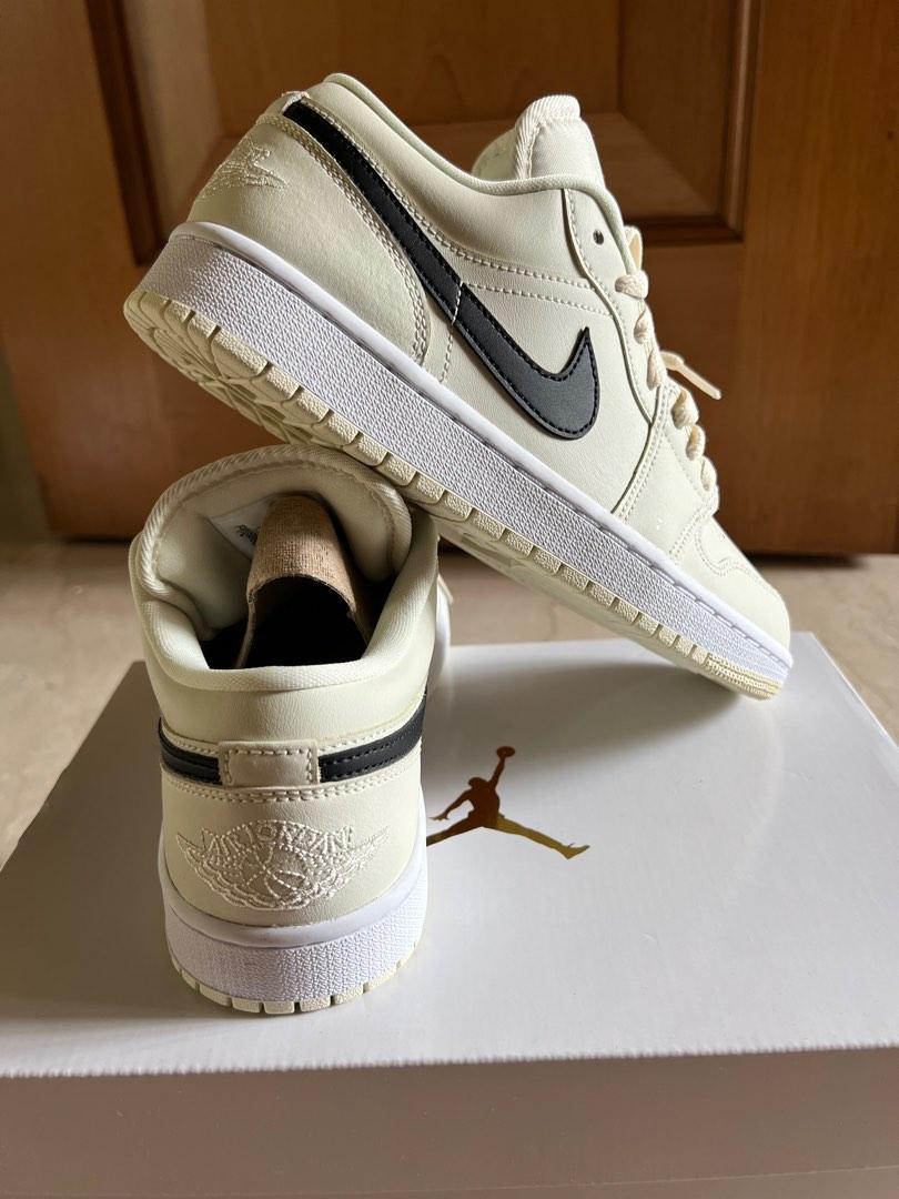 nike air jordan 1 low oatmeal