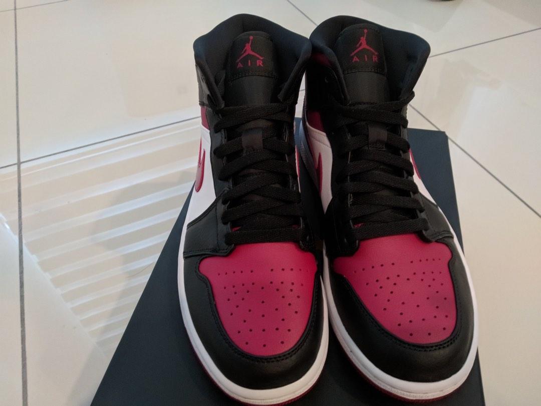nike air jordan 1 mid noble red