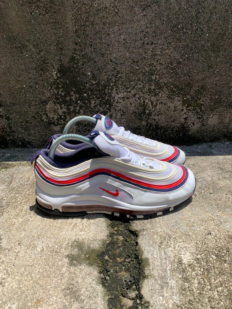 Air max 97 deals white red crush 喔｀覆喔勦覆