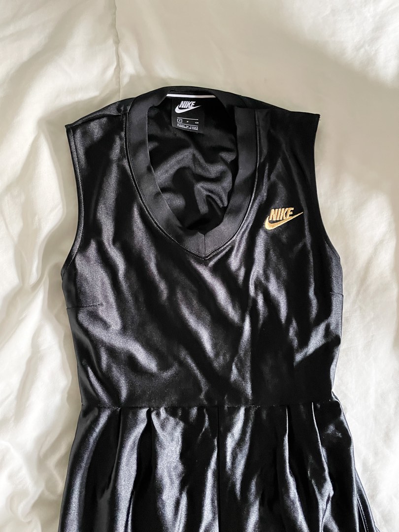 Nike air outlet black jumpsuit