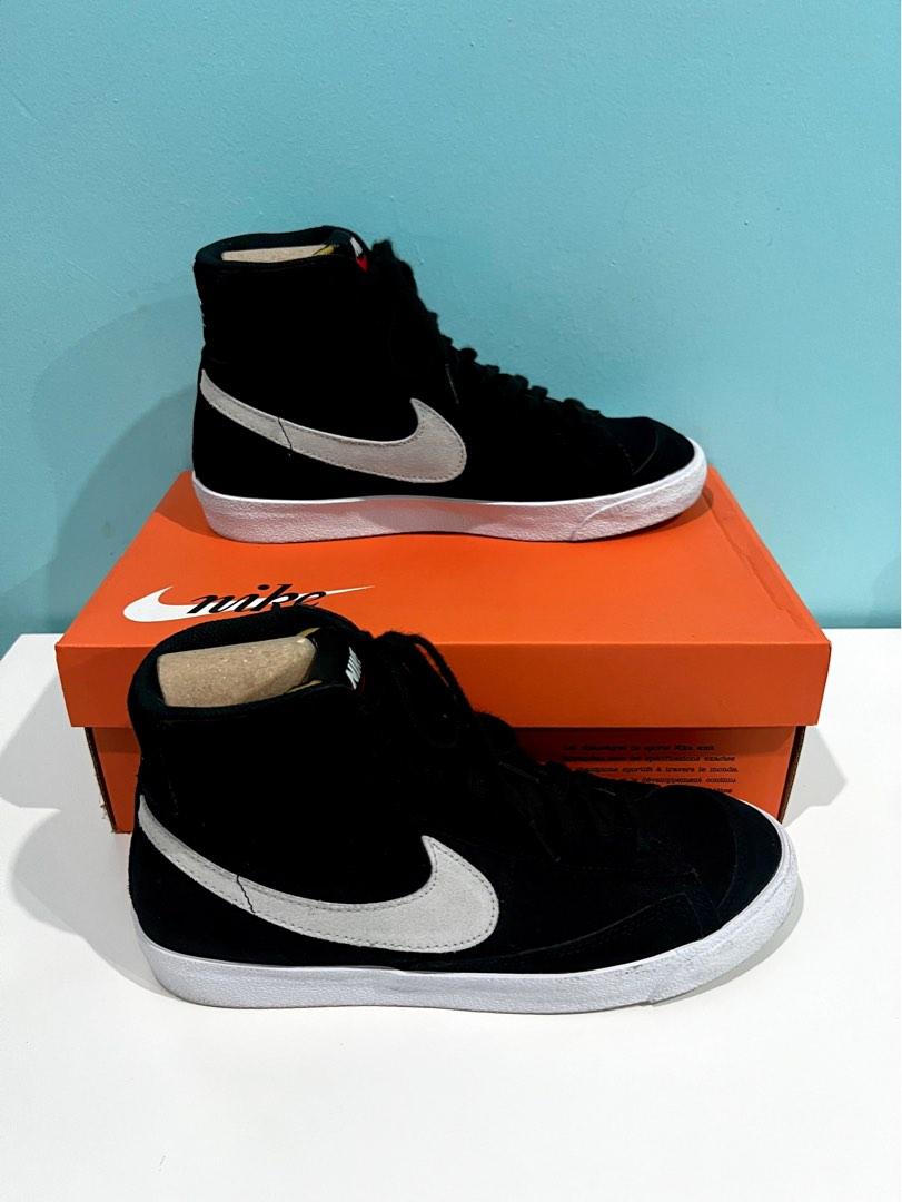 Blazer mid top 77 suede black