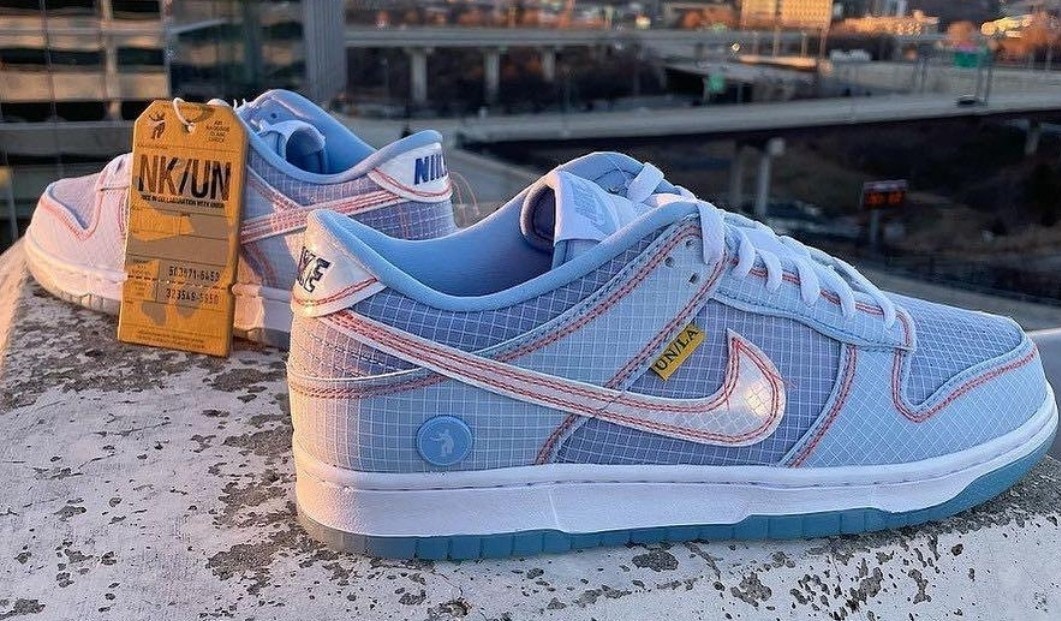 Nike dunk low union passport pack argon, Men's Fashion, Footwear ...