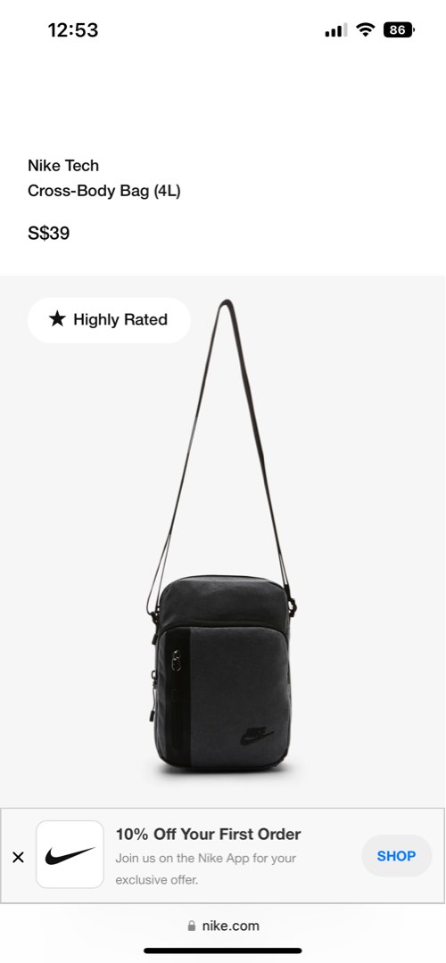 nike tech flight bag