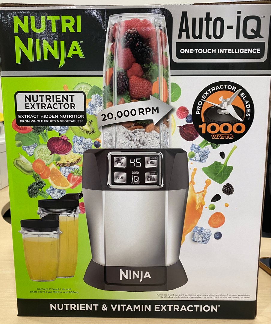 NINJA AUTOIQ BLENDER, TV & Home Appliances, Kitchen Appliances