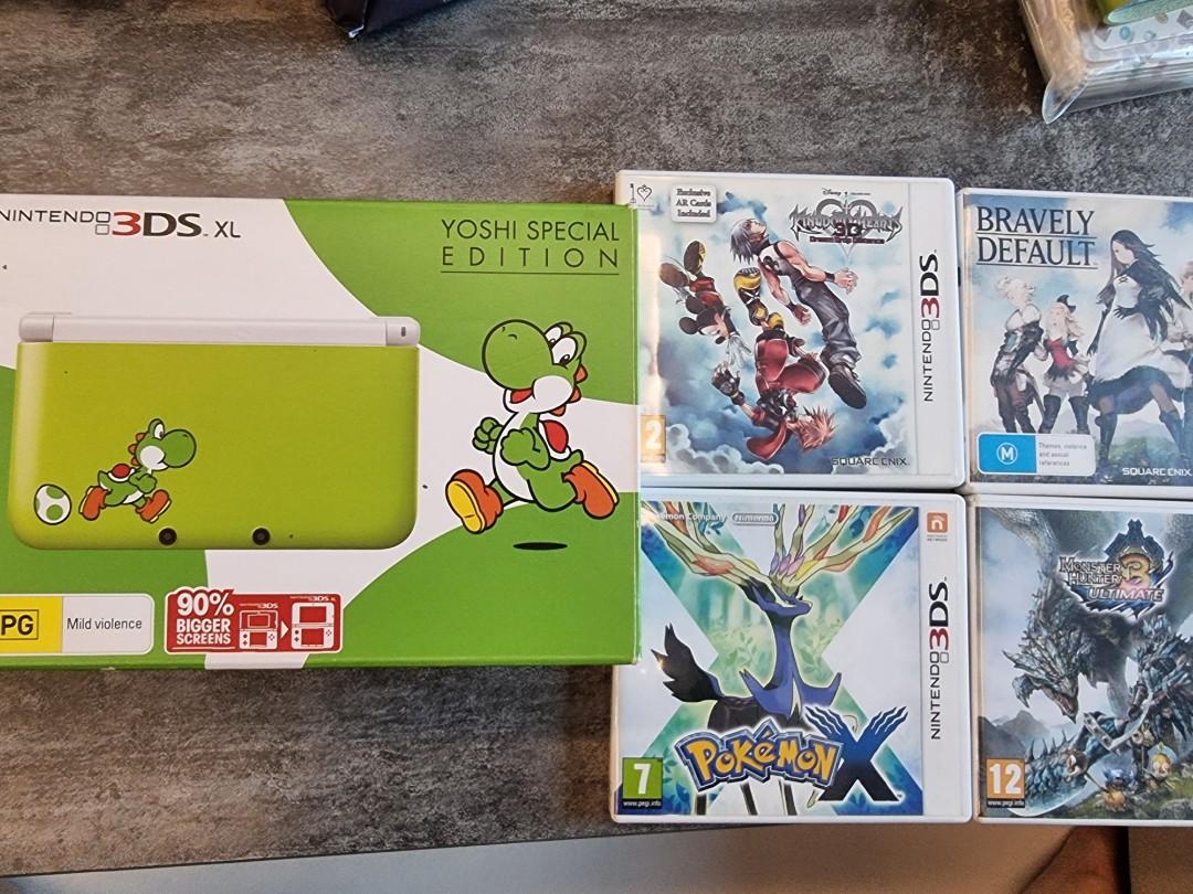 Nintendo 3ds XL Yoshi Special Edition PAL/AUS Version, Video Gaming