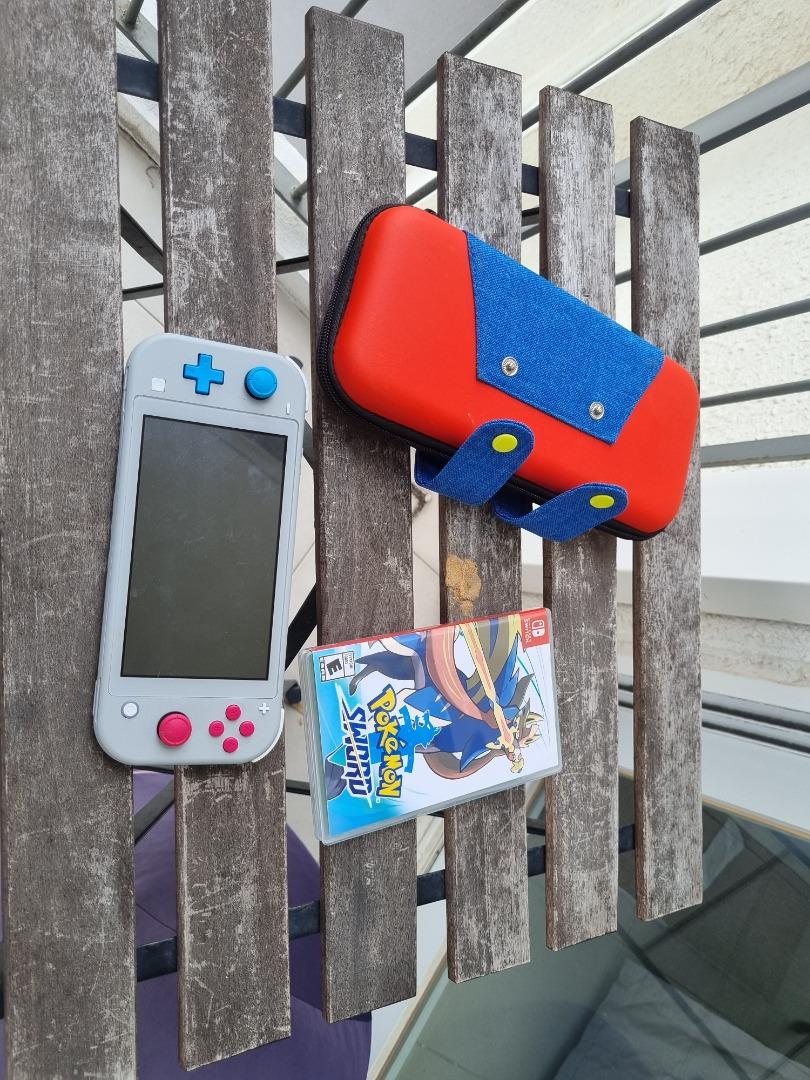 Nintendo Switch Lite (ZACIAN & ZAMAZENTA EDITION), Video Gaming, Video