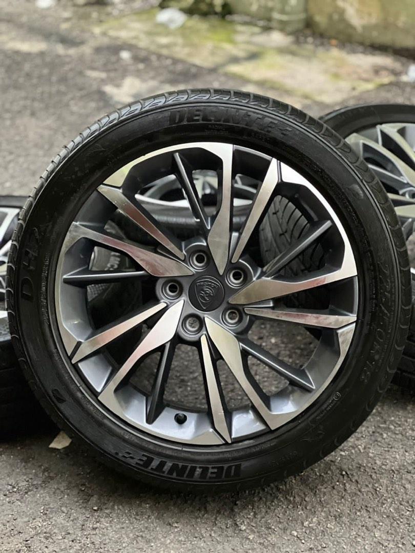 Original 18 inch sport rim x50 tyre 70, Auto Accessories on Carousell