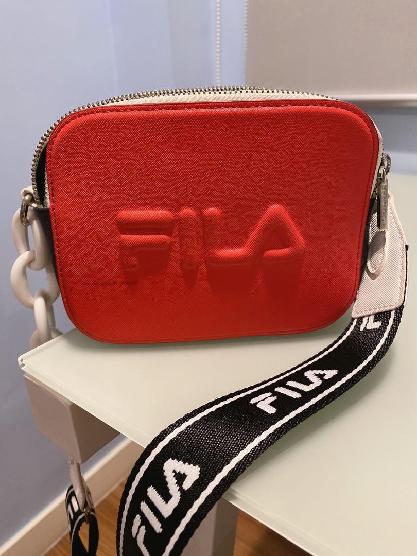 Original Fila Sling Bag Women s Fashion Bags Wallets Cross body Bags on Carousell
