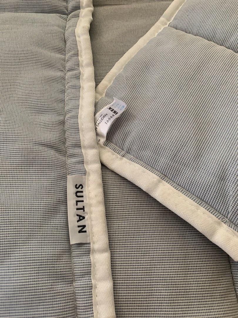 Original IKEA Sultan Taliden thin mattress pad, Perabotan Rumah di