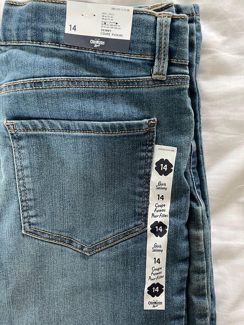 Girls size 14 skinny sales jeans
