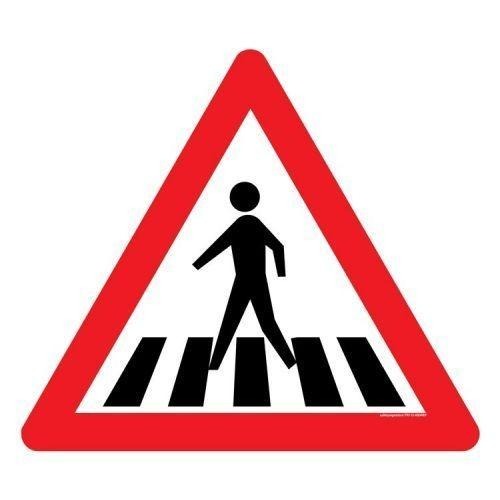 Pedestrian Crossing traffic sign, Commercial & Industrial, Industrial ...