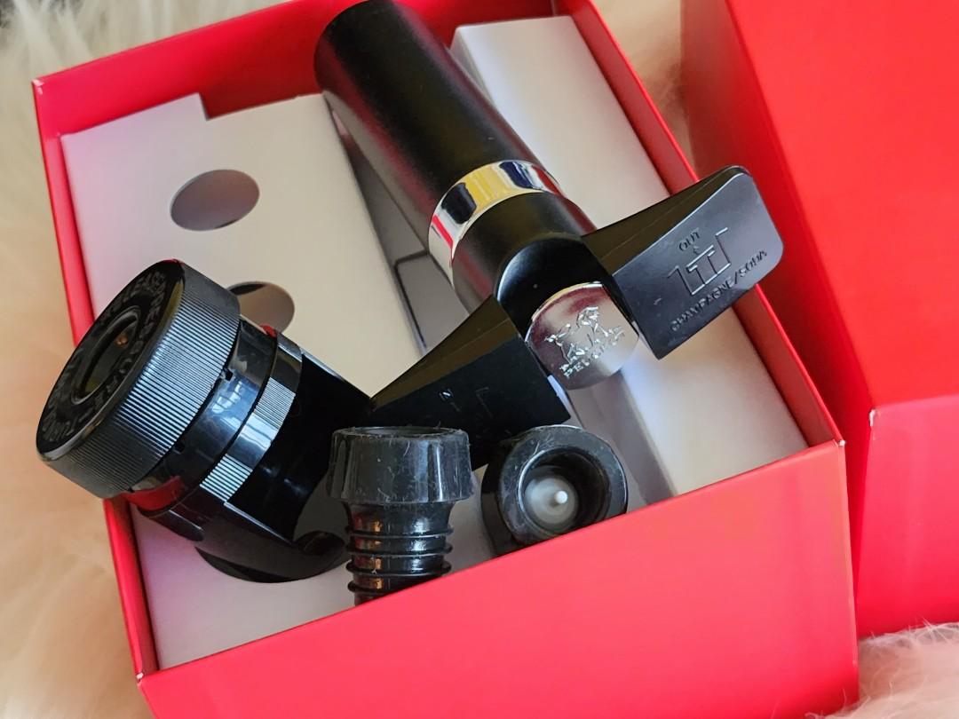 Kit Pompa Per Vino E Champagne Peugeot Epivac - Accessorio Moderno Per Bevande