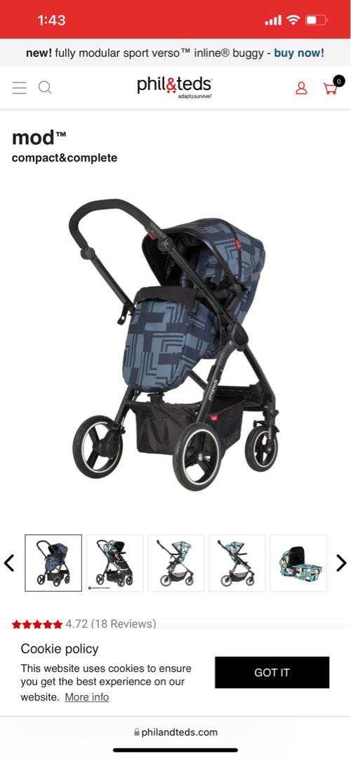 Phil Teds Mod stroller Carousell