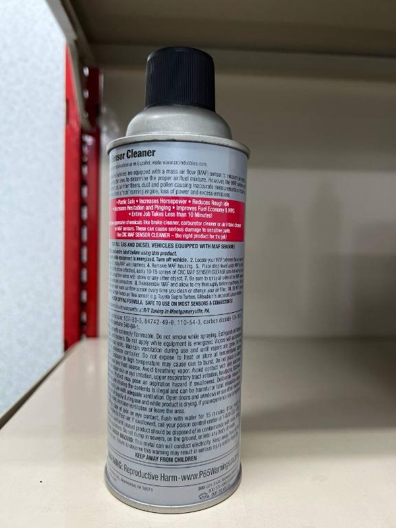(Ready Stock) CRC Mass Air Flow Sensor Cleaner, Car Accessories