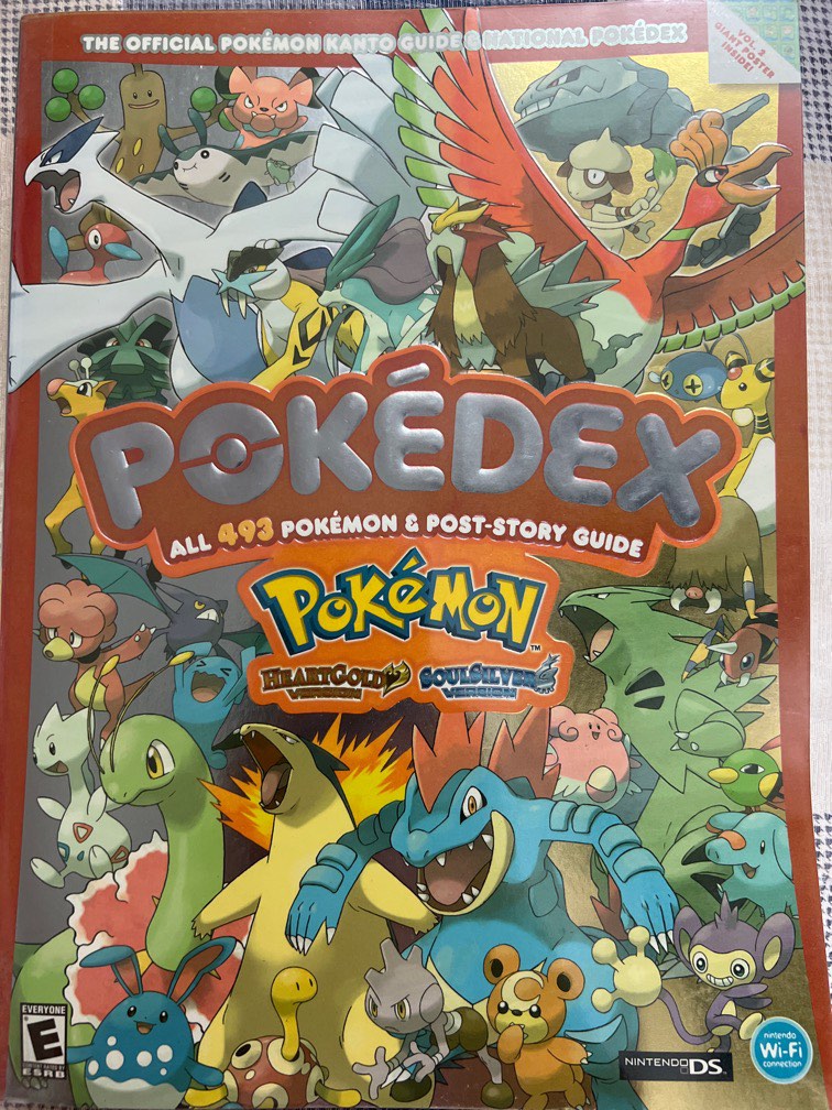 Pokemon HeartGold and SoulSilver Guide and Pokedex Vol 1, Hobbies & Toys,  Books & Magazines, Fiction & Non-Fiction on Carousell