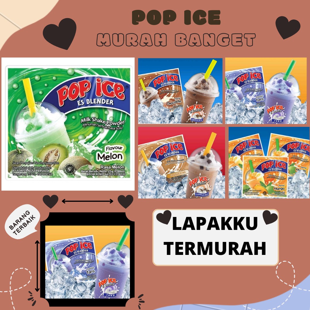 Varian Rasa Pop Ice Minuman Legendaris Yang Banyak Ra 6257