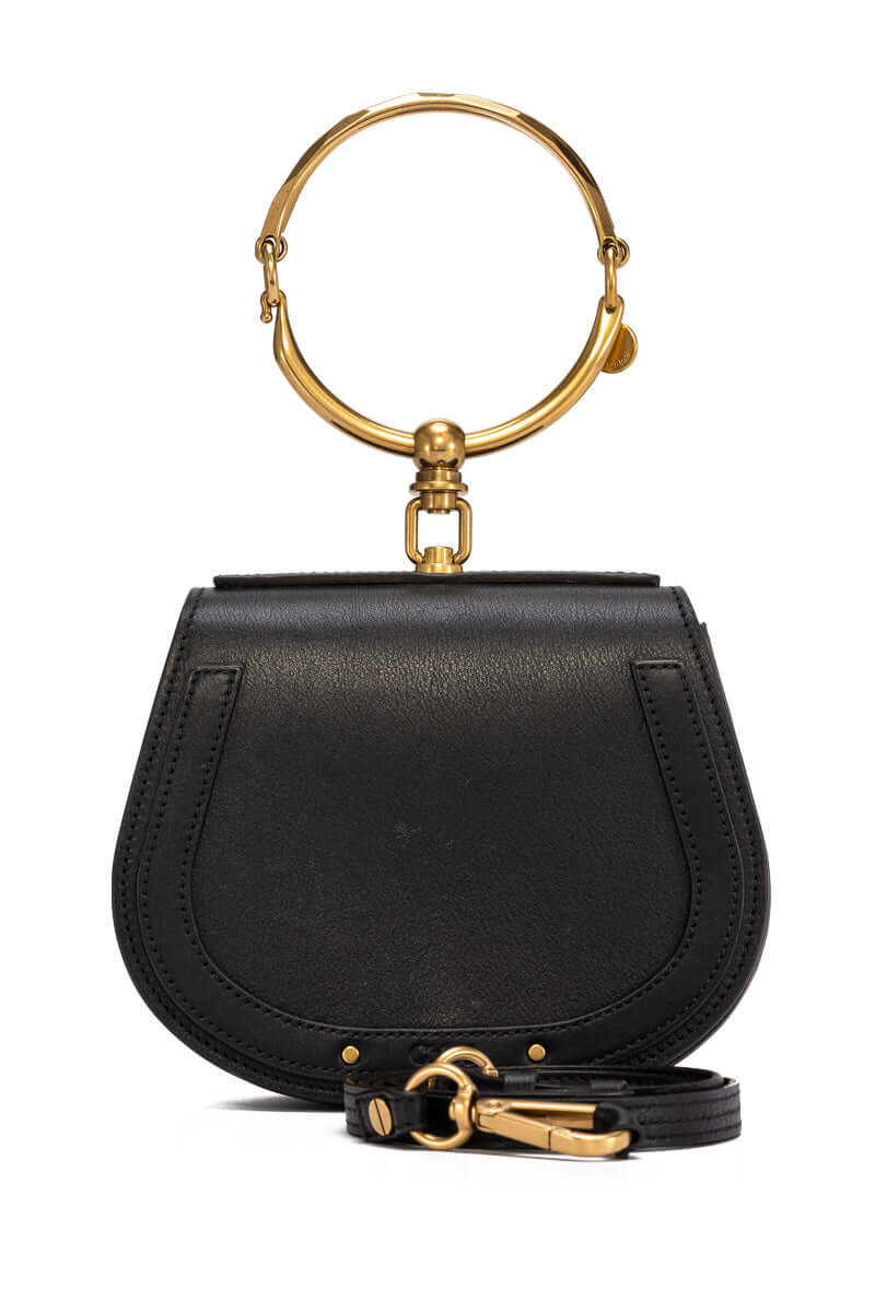 Pre owned Chloe Nile Bracelet Bag Calfskin Luxury Bags Wallets