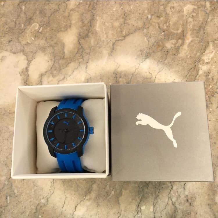 Blue puma watch deals