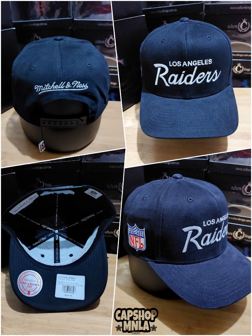 Product Detail  MITCHELL & NESS LOS ANGELES RAIDERS PRO CROWN SCRIPT CAP