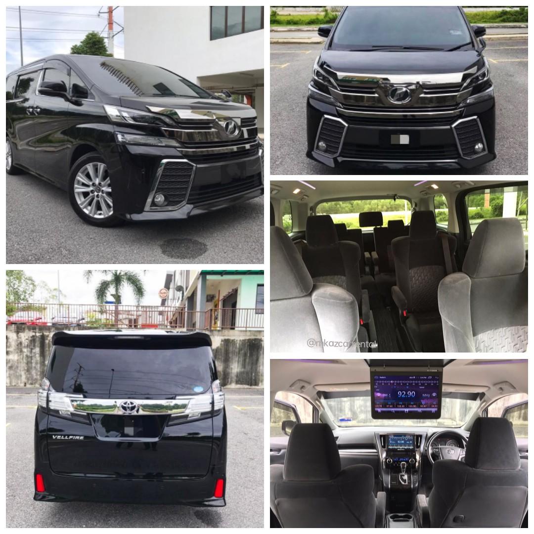 Rental Vellfire 2022 Kereta Sewa Murah KLIA KLIA2, Cars, Vehicle