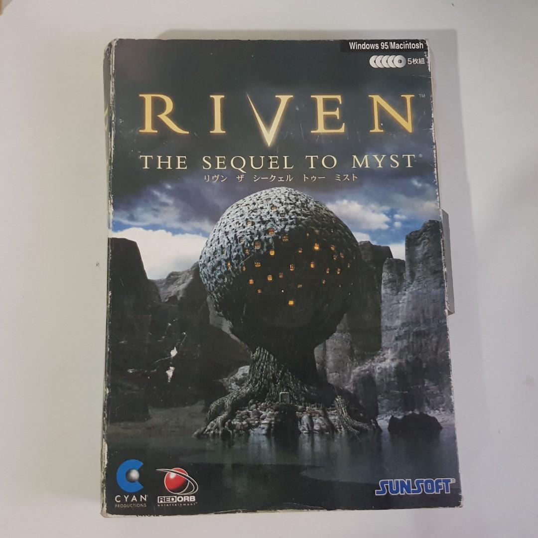 Myst Riven Squee Riven The Sequel To Myst PC Game (5 CDs), Video Gaming, Video Games ...