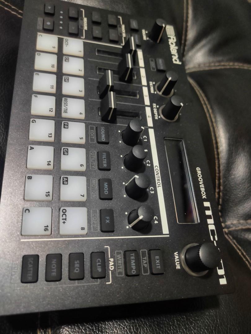 Roland MC-101 Groovebox (sequencer, sampler, drum machine), Hobbies ...