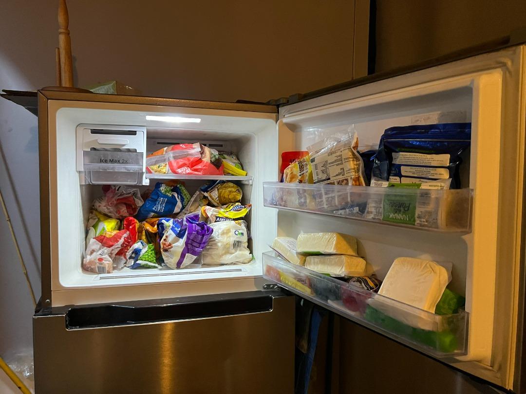 Samsung top freezer 500L fridge, TV & Home Appliances, Kitchen