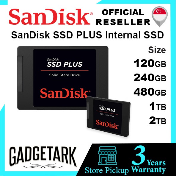 Sandisk 120gb ssd on sale plus