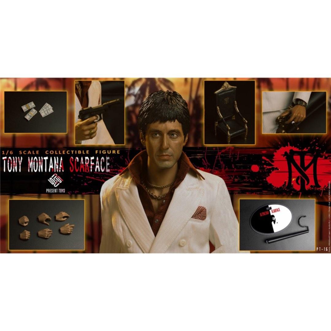 新品未開封 Present toys SP15 スカーフェイス Furious Tony Scarface