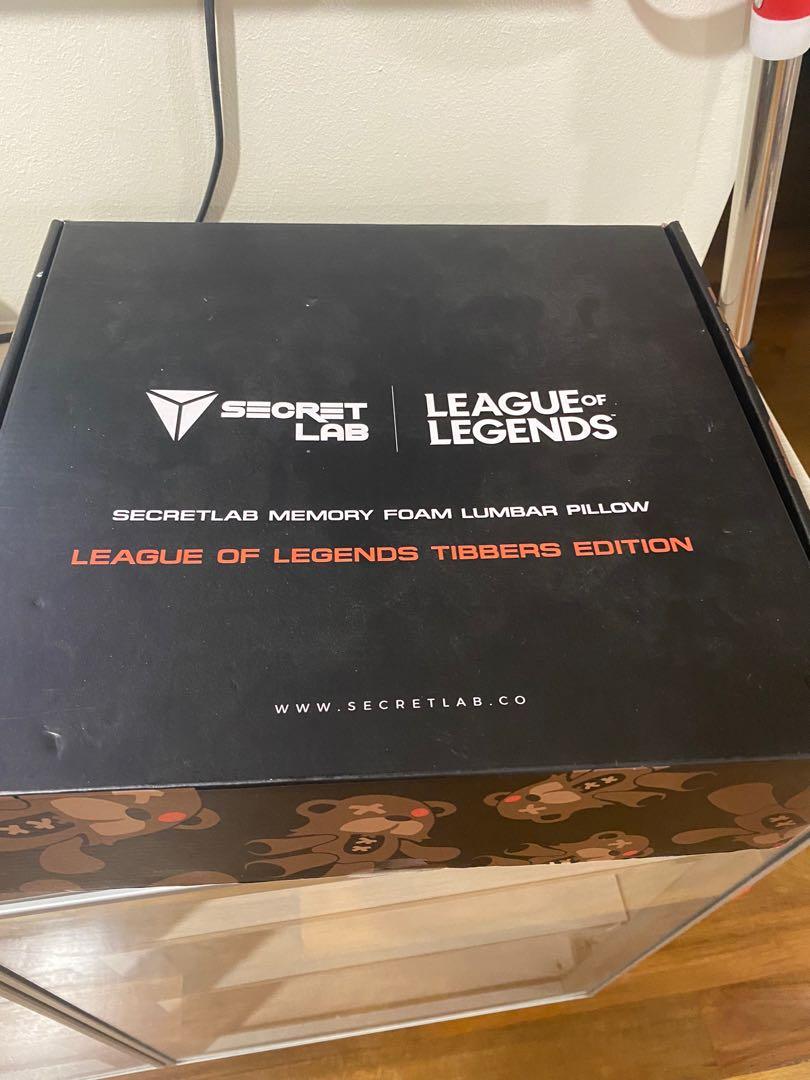 Secretlab lumbar memory foam, League of legends cushion, Furniture
