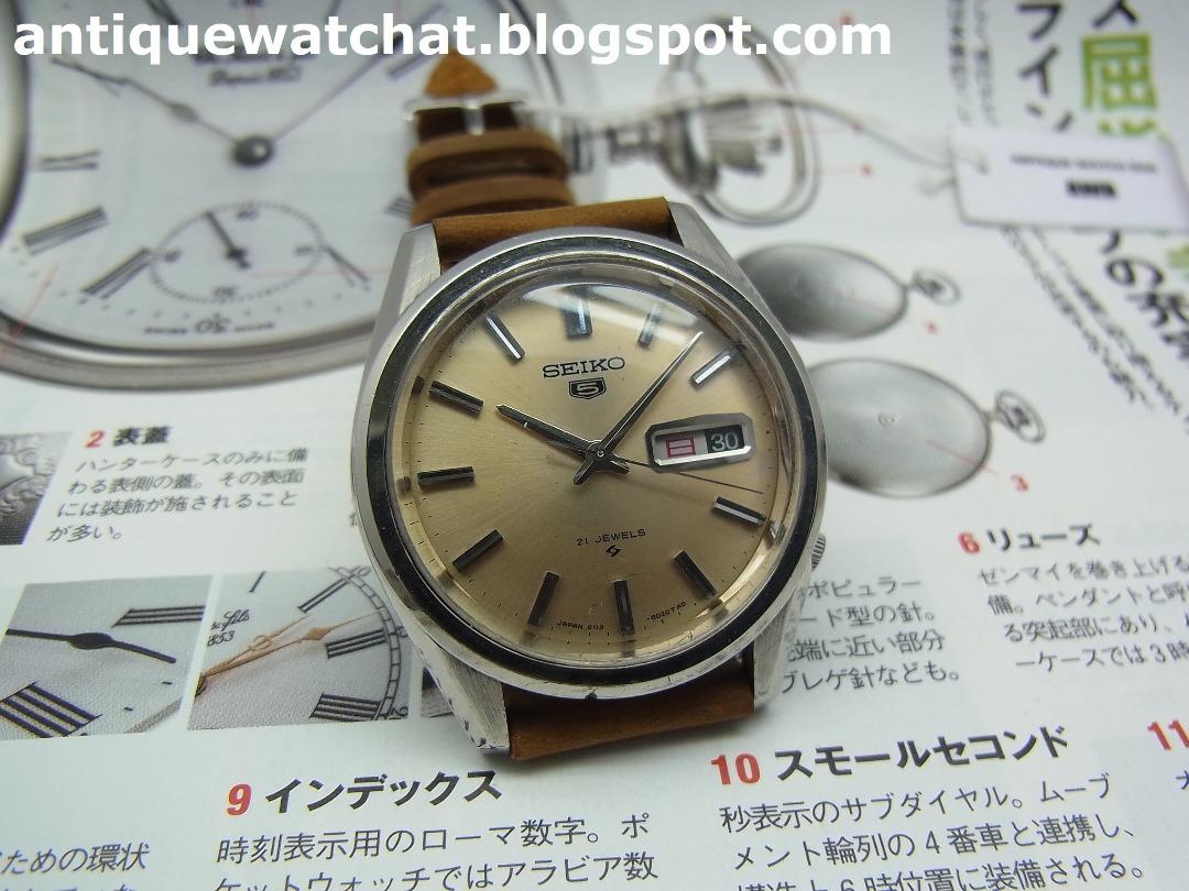 Seiko 5 automatic 21 jewels japan 6119 clearance