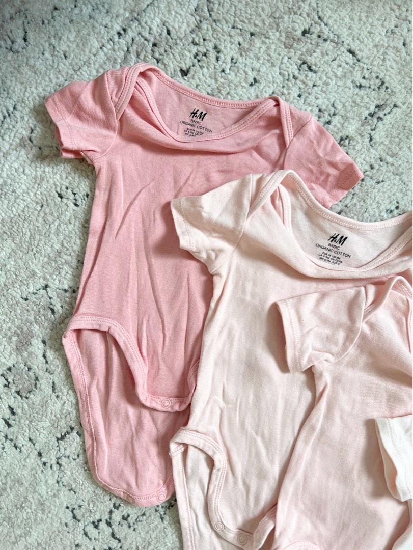 Set of 4 H&M onesies, Babies & Kids, Babies & Kids Fashion on Carousell