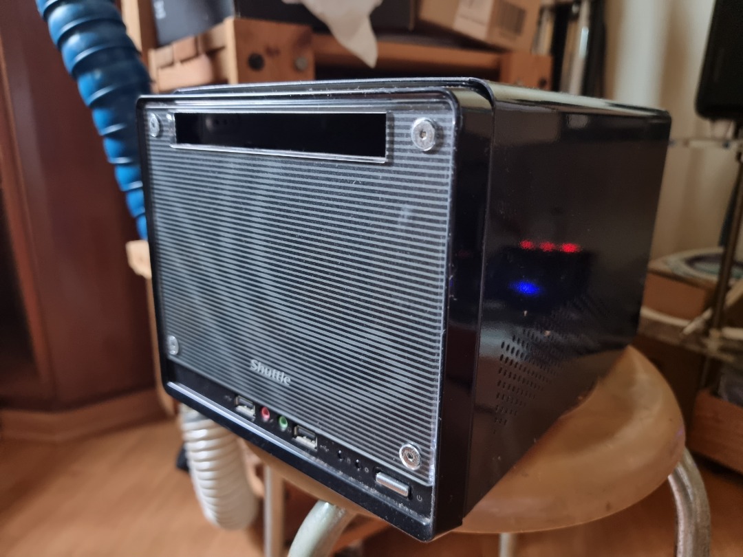Shuttle mini casing (no hdd, no power supply), Computers & Tech, Parts ...