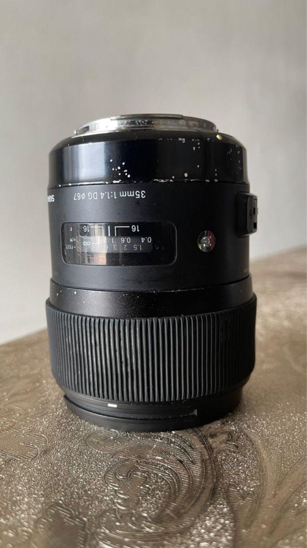 Sigma 35mm Art f1.4 Canon Mount, Photography, Lens & Kits on Carousell